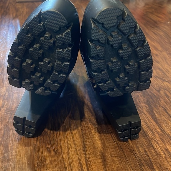 Seychelles Gracie Patent Leather Platform chunky ankle goth Boot 10 - Picture 15 of 16